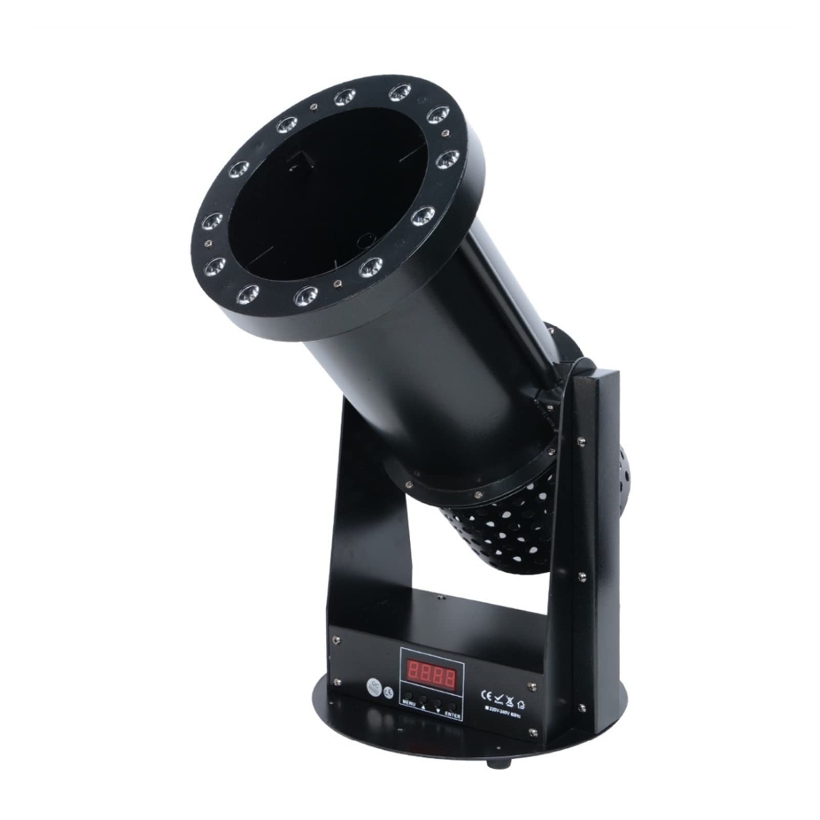Konfetti-Maschine Confetti-Launcher-LED-Konfetti-Maschine1200W LED-Beleuchtungs-Effekt-Bühne Cannon Confetti-Maschine Für Hochzeitsfeier Dekoration