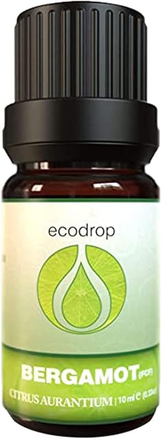 Bergamot Essential Oil, (FCF), 100% Pure, Therapeutic Grade for Aromatherapy, 10ml, Free E-Book (Citrus Aurantium Bergamia)