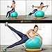 Exercise Ball Chair - 65cm & 75cm Yoga Fitness Pilates Ball &...