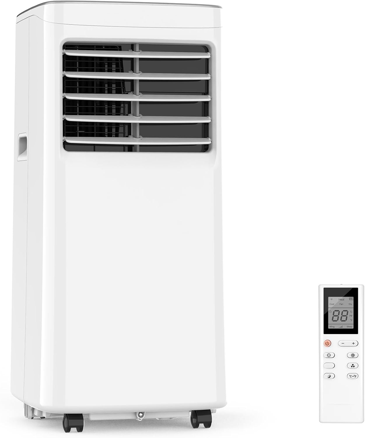 Portable Air Conditioners-8,000 BTU 3-in-1 Air Conditioner Portable with Dehumidifier and Fan Mode, Cools up to 200 square feet, Portable AC with Remote Control?24 Hours Timer for Home, Office, Dorm.