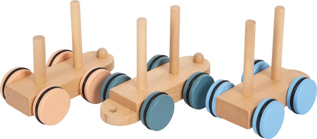 small foot Train en Bois « Arctic » certifié FSC® 100%, pour Enfants à partir de 1 an, 12449