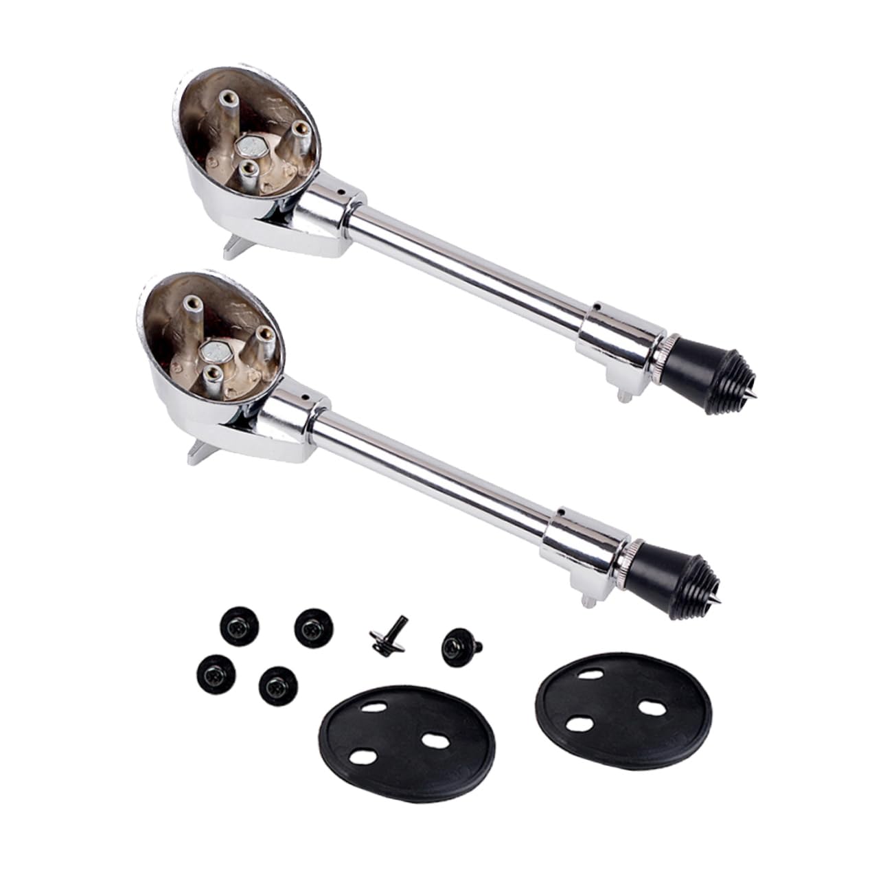 LIFKOME 1Set Durable Drum Leg Spur Support Height Percussion Instrument Parts Easy Install Removal Skid Resistant Feet for Stable Bottom Stand