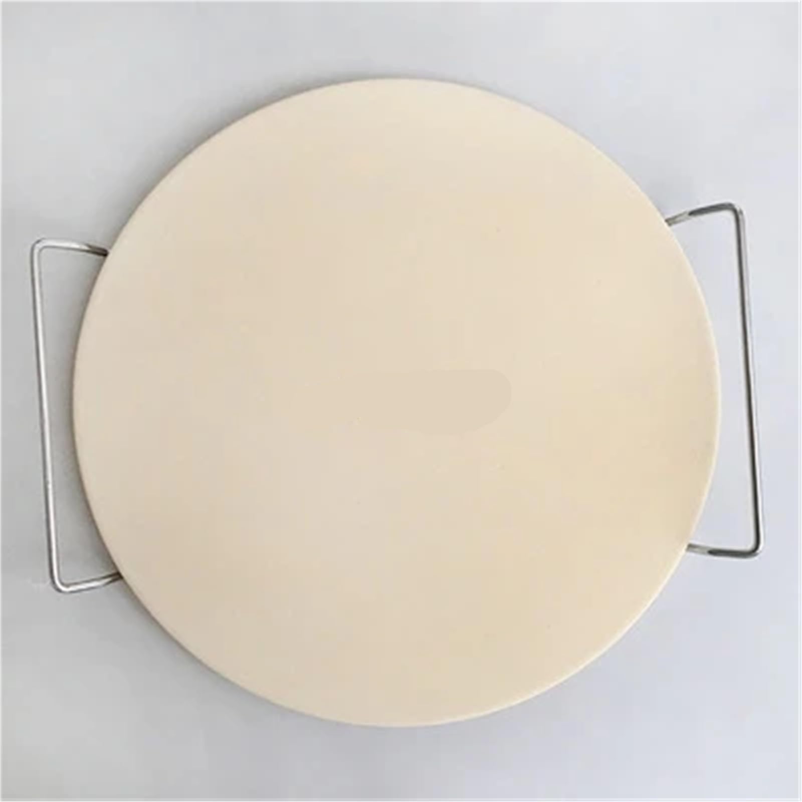 9/11/12/13/15'' Pizzasteinbrett, runde feuerfeste Keramik-Isolierplatte, Pizzapfanne, Pizzastein(15inch 380x11mm)