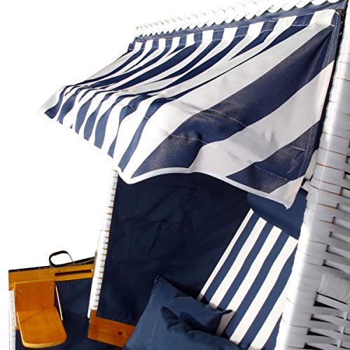 Strandkorb für zwei Personen Nordsee XXL 120 cm breit