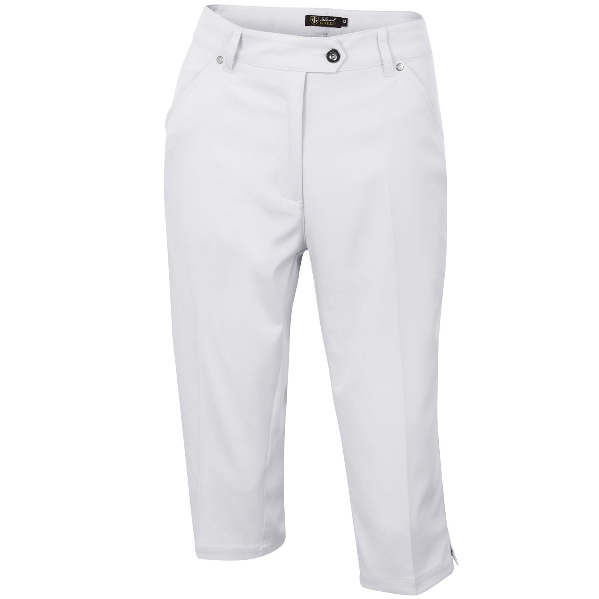 Île Femmes Green Golf Pantalon Capri