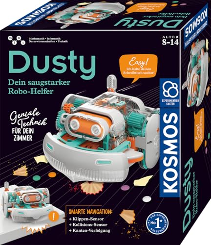 KOSMOS 621322 Dusty - Dein saugstarker Robo-Helfer,...
