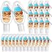 Leelosp 30 Pcs Mini Sunscreen with Carabiner Bulk Travel Size 1 Fl. oz. Spf 30 Water Resistant Mini Sunblock Lotion Keychain Summer Beach Vacation Gift for Wedding Guest Bridal Shower Party Favor