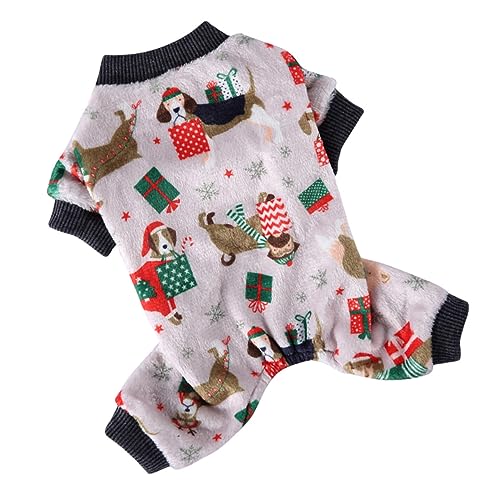 Robe de noël pour chien parfait costume de fête et réunion de vacances