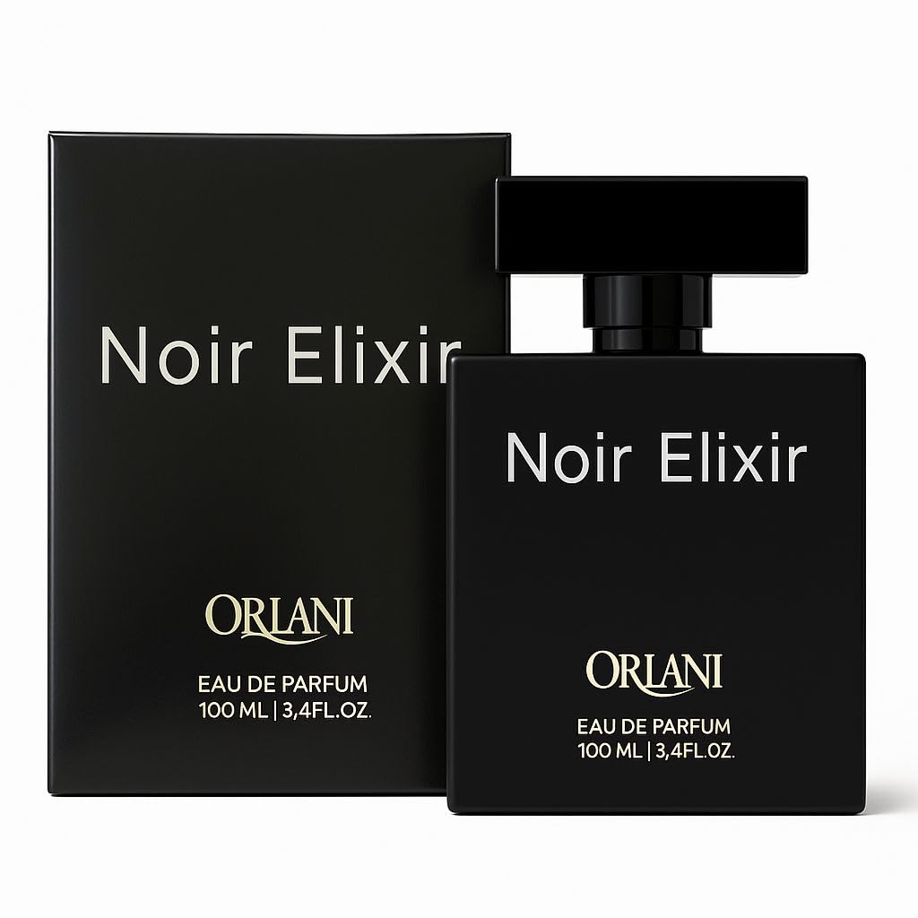 Amazon.com : ORLANI Noir Elixir 3.4 Oz Extrait De Perfume (EDP