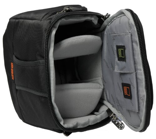 Foto Kamera Tasche Yuma Black M Set Plus Polfilter 58mm für Canon EOS 80D 100D 700D 750D 760D 1200D 1300D mit 18-55mm is… – Bild 4