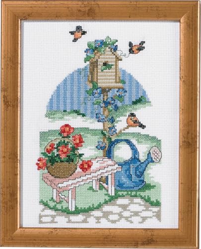 Nichoir Permin en bois naturel pour oiseaux du jardin