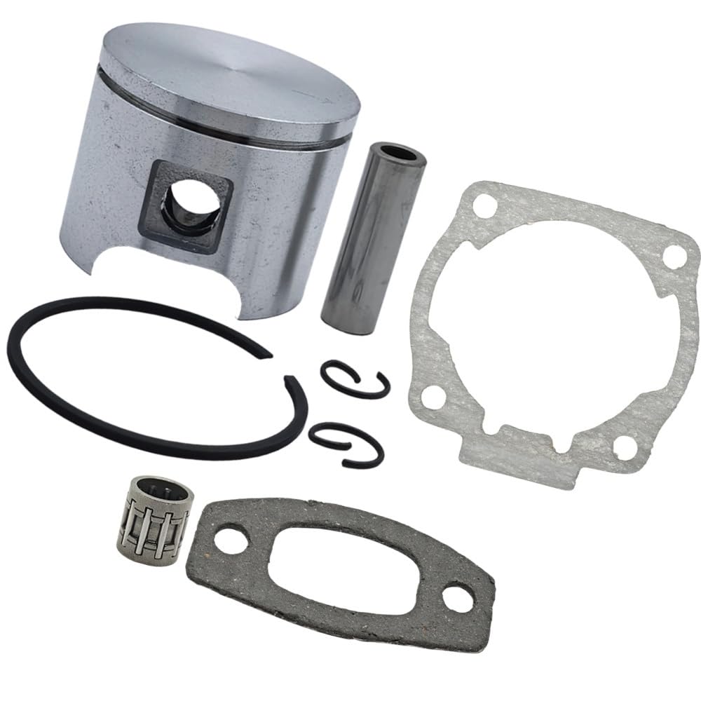 Kit segment piston 55 avec roulement et joint pour réparation de tronçonneuse