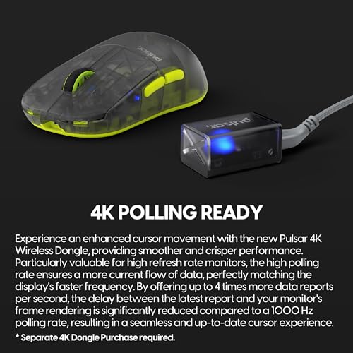Image of Pulsar Gaming Gears X2H mini Wireless Gaming Mouse, Acid Rewind Limited Edition, Ultra Lightweight 1.83 oz (52 g), Symmetrical, Optical switch, 26000 DPI, PAW3395 sensor (Mini, Wireless, Acidic green)