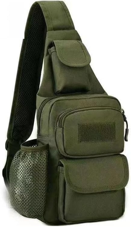 Sling Bag Crossbody Backpack for Men,Handiness Skiing Sling Bag, Lightweight Daypack for Hiking Travel (Color 1)