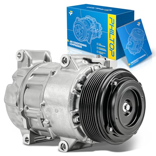 Image of PHILTOP 140717NEW Air Conditioner AC Compressor with Clutch for Lexus ES350 2007-2013, Toyota Sienna 2007-2010,Venza 2010-2015 3.5L