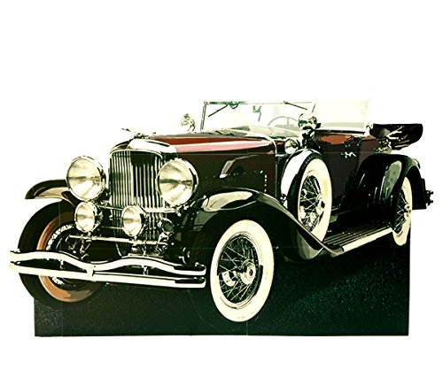 Red Gatsby Car Photo Prop Cardboard Cutout - 5' 1