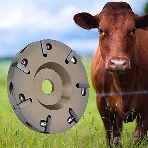 Image of Electric Aluminium Alloy Livestock Sheep Cattles Horses Hoof Trimming Disc Plate Tool Stainless Steel Meat Grinder Plate