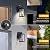 NookNova Porch Light with Outlet, Dusk to Dawn Outdoor Light with GFCI Outlet Porch Wall Sconce Waterproof Exterior Light Fixtures Outside for House Patio Garage Hallway