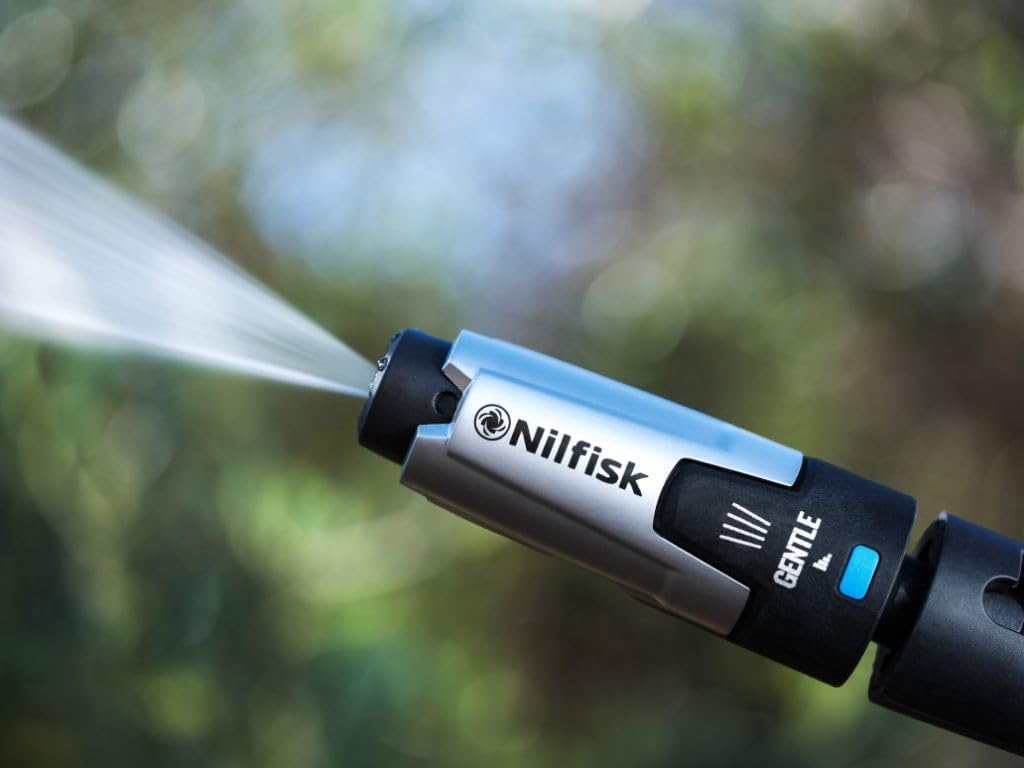 NILFISK Premium 200-15 Garden Nettoyeur Haute Pression 200 Bar, Tuyau de 15 m, pour Nettoyeur de Surface Power Patio
