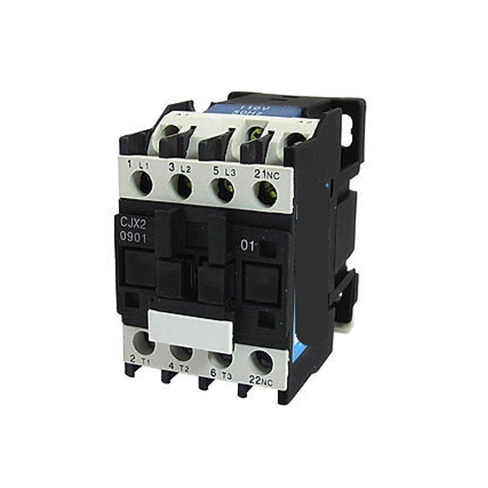 CJX2-0901 660 V 3-biegunowy 3P NC 35 mm szyna DIN AC 110 V cewka