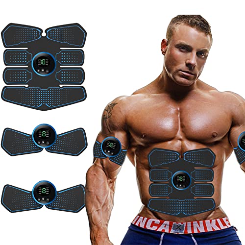 Elettrostimolatore Muscolare EMS - 6 Modalità, 19 Intensità, Per Addominali, Glutei, Braccia E Gambe - Foto 4