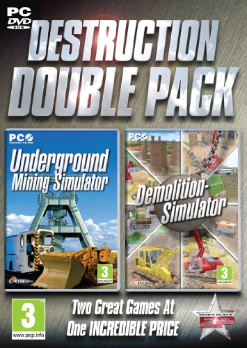 Preisvergleich Produktbild Destruction Double Pack - Underground Mining and Demolition Simulator (PC DVD)