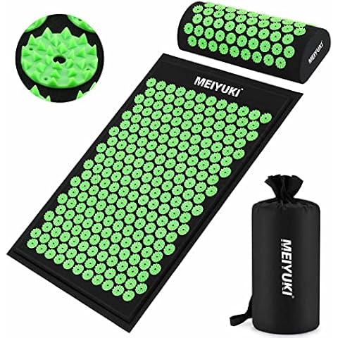 MEIYUKI Acupressure Massage Mat and Pillow Set Cover
