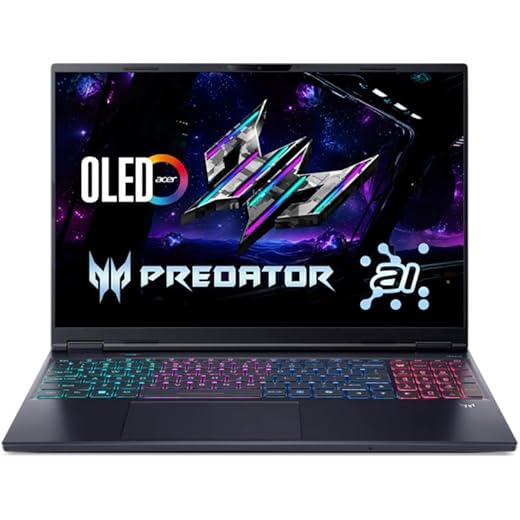Acer Predator Helios Neo16S Gaming Laptop 8GB 8 GB