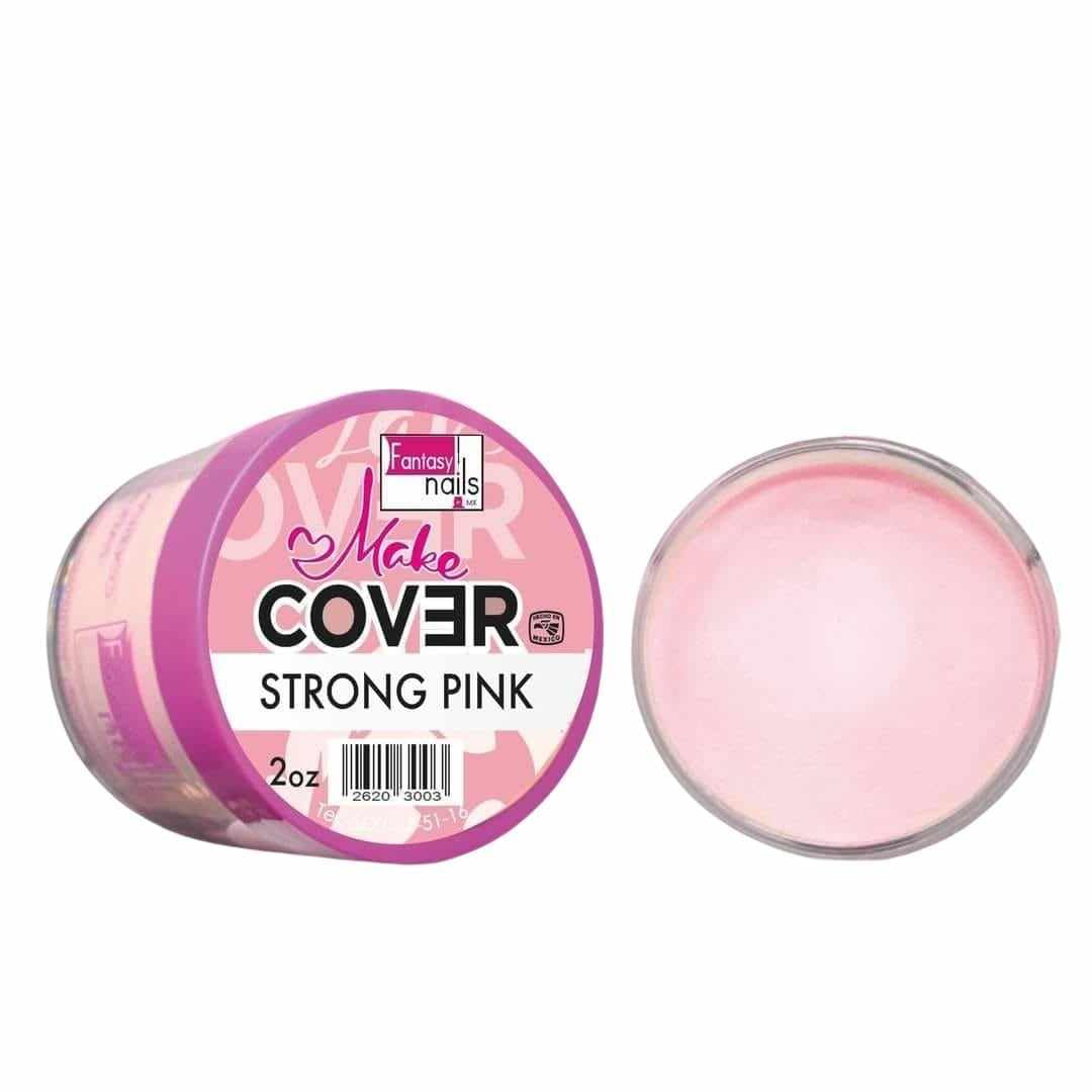 Fantasy Nails Acrylic Cover Strong Pink Powder, 2 oz