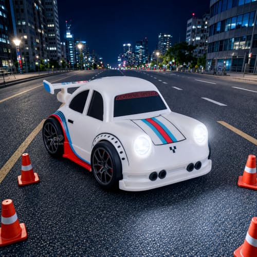 PN AVAN RC Drift Car with LED Lights 2.4GHz, White - Image 5