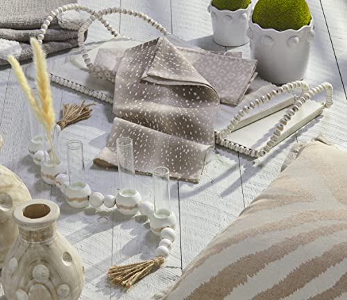 Mud Pie 42800077C Animal Print Cloth Napkin Set thumb #1