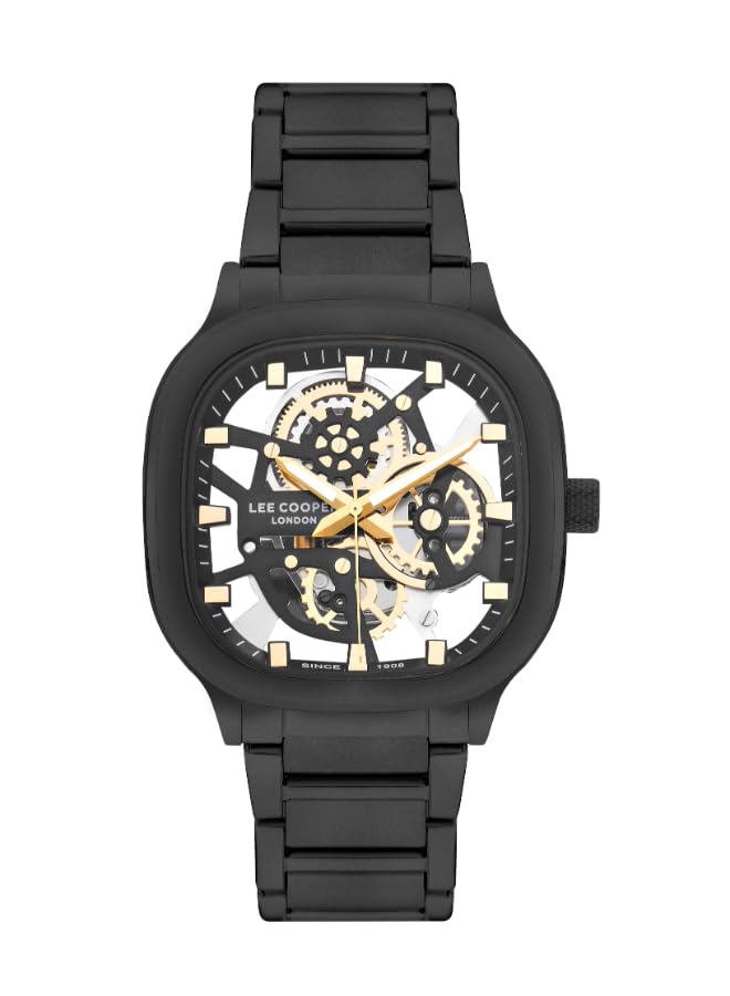Men's Watch, Analog Display and Metal Strap - LC07974.650, Black