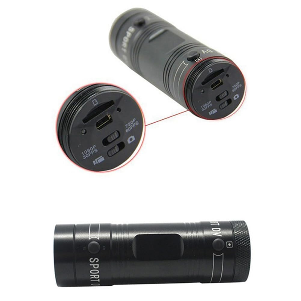 F9 Mini Sports Camera 1080P 200W Outdoor Equitazione da Moto Sport DV Videocamera Videocamera per Bicicletta Impermeabile
