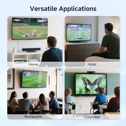 image for Cable Matters 3-Pack RG6 Coaxial Cable - 3ft, [CL2 Rated for in-Wall U