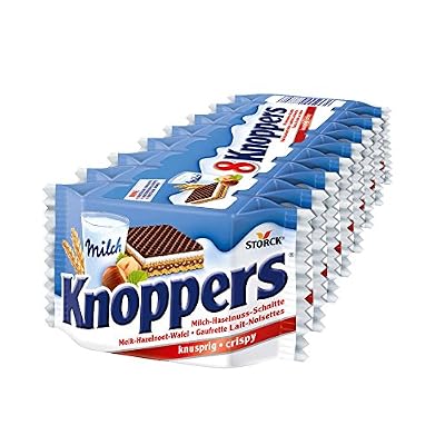 Storck Chocolate | Knoppers Bar | Storck Sweets | Storck Candy | 7 Ounce Total