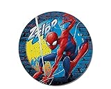 ✅ Toallas de Playa Redondas TIENDA EURASIA® Toallas de Playa Redondas de Microfibra - Diseños de Disney - Ø 120 a 150 cm (Spiderman, Ø 120 cm)