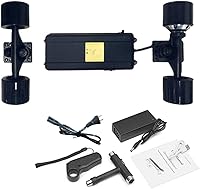 ROUASD Electric Skateboard DIY Kit 2.2Ah Battery - Beginner E-Skate Conversion 15km/h Speed 10km Range