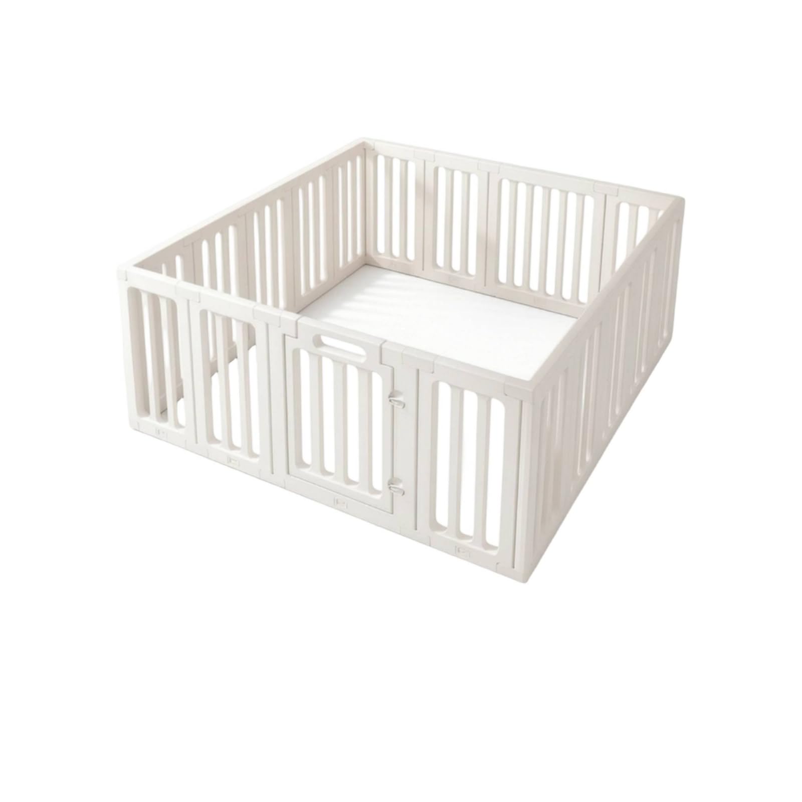 per Cani Modulare Recinzione Box Cancelletto Gabbia in Hdpe con Porta Facile Accesso Montaggio Rapido Struttura, 140 150cm, style to 4