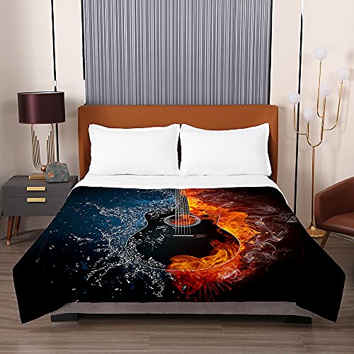 Couvre lit matelassée pour lit froissé : solution jeté de lit réversible doux 3D - 3