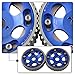 PKSABB 2Pcs Adjustable Cam Gears Pulley for Toyota Supra JZA80 1JZ 2JZ 1993-1998 Blue