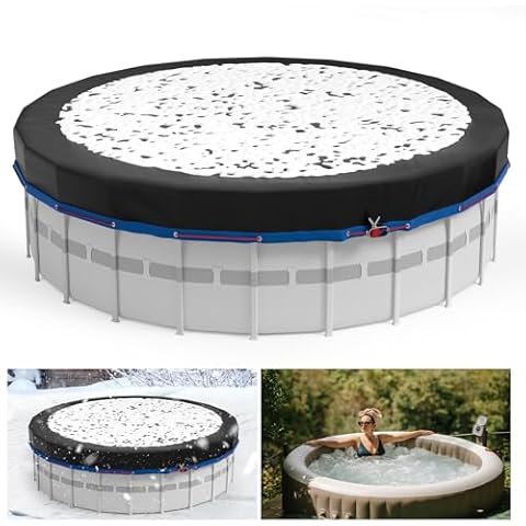 MIXC 15 Ft Round Pool Cover Cover