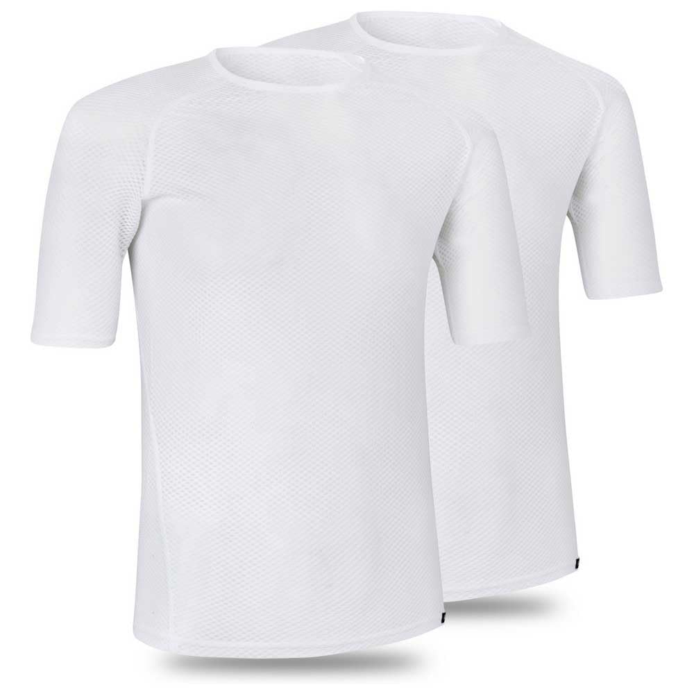GripGrab Podkoszulka Unisex dla dorosłych GripGrab Ultralight Kurzarm Cool Mesh Fahrrad Funktionsunterhemd Anti Geruch Sommer Radsport Funktionsshirt Base Layer