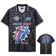 Original Amplified Rock FC retro football jersey made from 100% polyester Sublimation print on front and back (birth or founding year on the back) Polo collar with V-neck Regular fit
