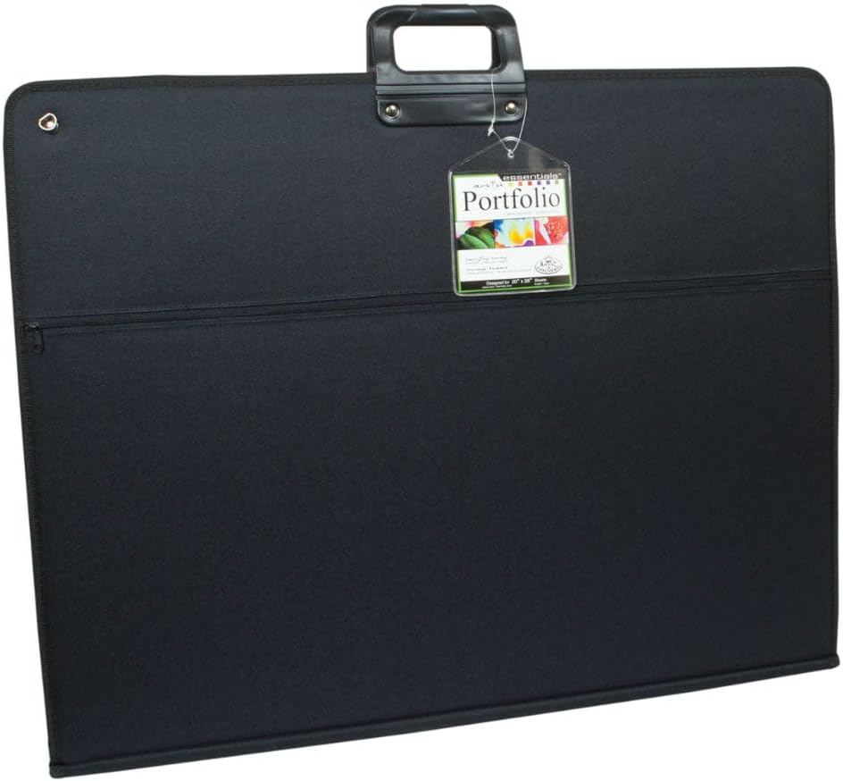 Royal Brush Soft Black Nylon Portfolio-20 X26, 20"X26"