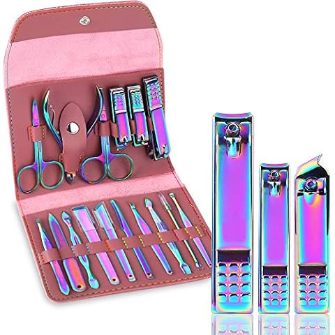 RMFC Blackhead Remover Nail Clippers Set (Pink) Cover