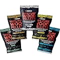 Set of 5 (2lb) Variety Smoker Pellets - All Purpose, 100% Natural Variety Wood Pellets (Oak, Hickory, Premium Blend, & Sweetwood Blend) and Coal-Fired Pellets - Intended for Ninja Woodfire Grill