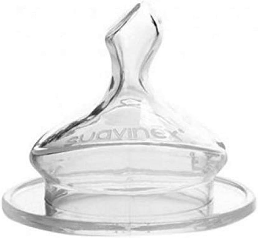 3800147 Anatomic Wide Neck Silicone Teat Size S2 M Pack of 2
