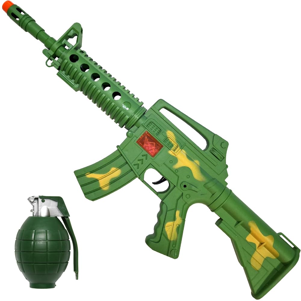 Amazon.com: Arcady Combat Mission Toy Plus 1 Grenade Toy, Rat-Tat