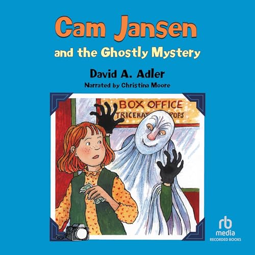 Cam Jansen: The Ghostly Mystery #16 Audiolibro Por David Adler arte de portada
