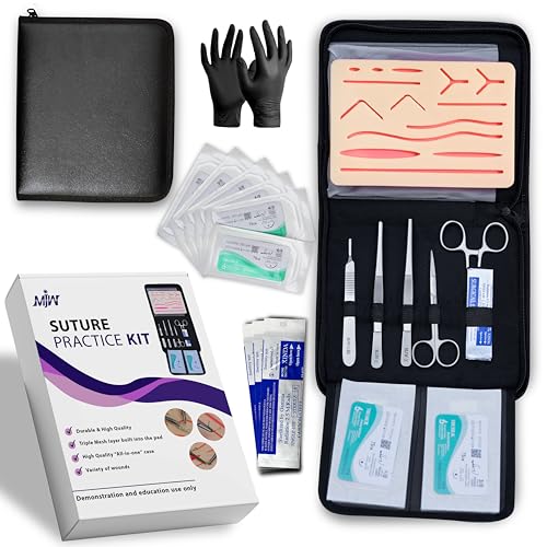 Suture Practice Pad 3 Layer 14 Wounds With Mesh Layer Training and Practice of Medical | Veterinarian Students and Nurses